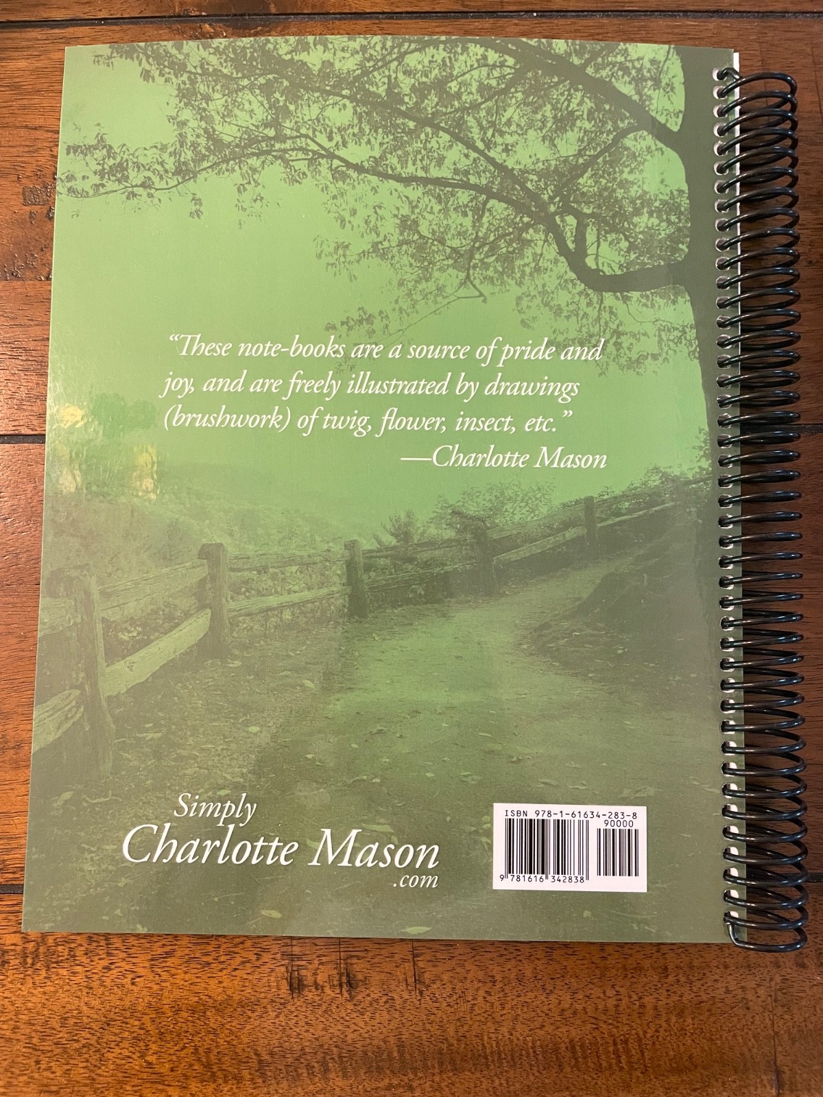 Simply Charlotte Mason Journaling a Year in Nature Spiral Bound Like New