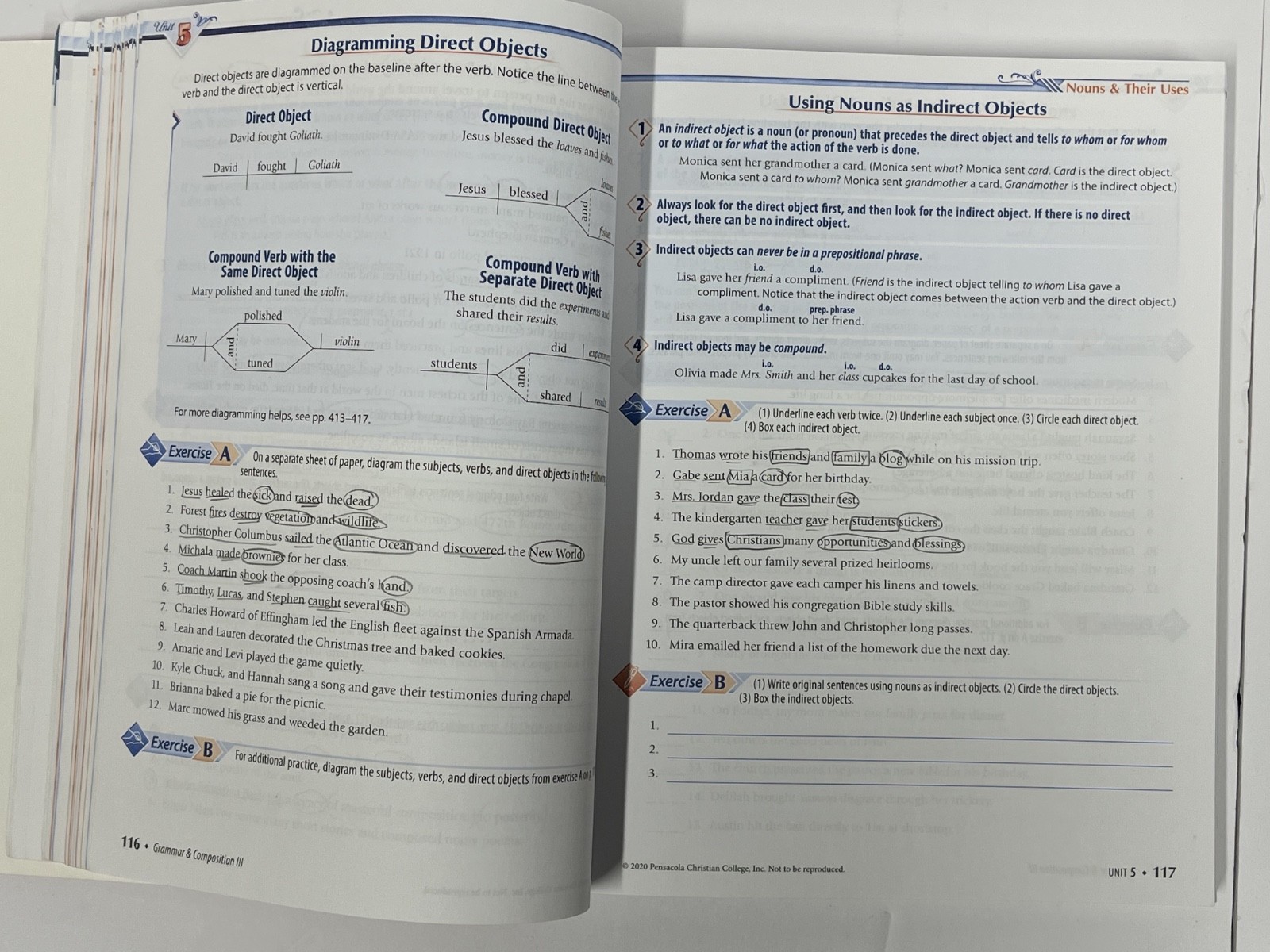 Abeka Grammar III 3 set teacher edition tests key text 6th edition