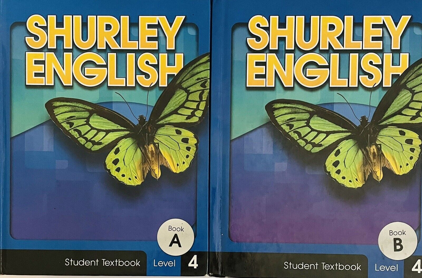 Shurley English Level 4 Student Textbook Set Book A & B Hardcover