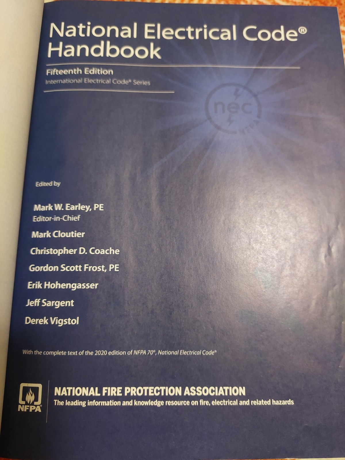NFPA 70, National Electrical Code (NEC), 2020 Edition
