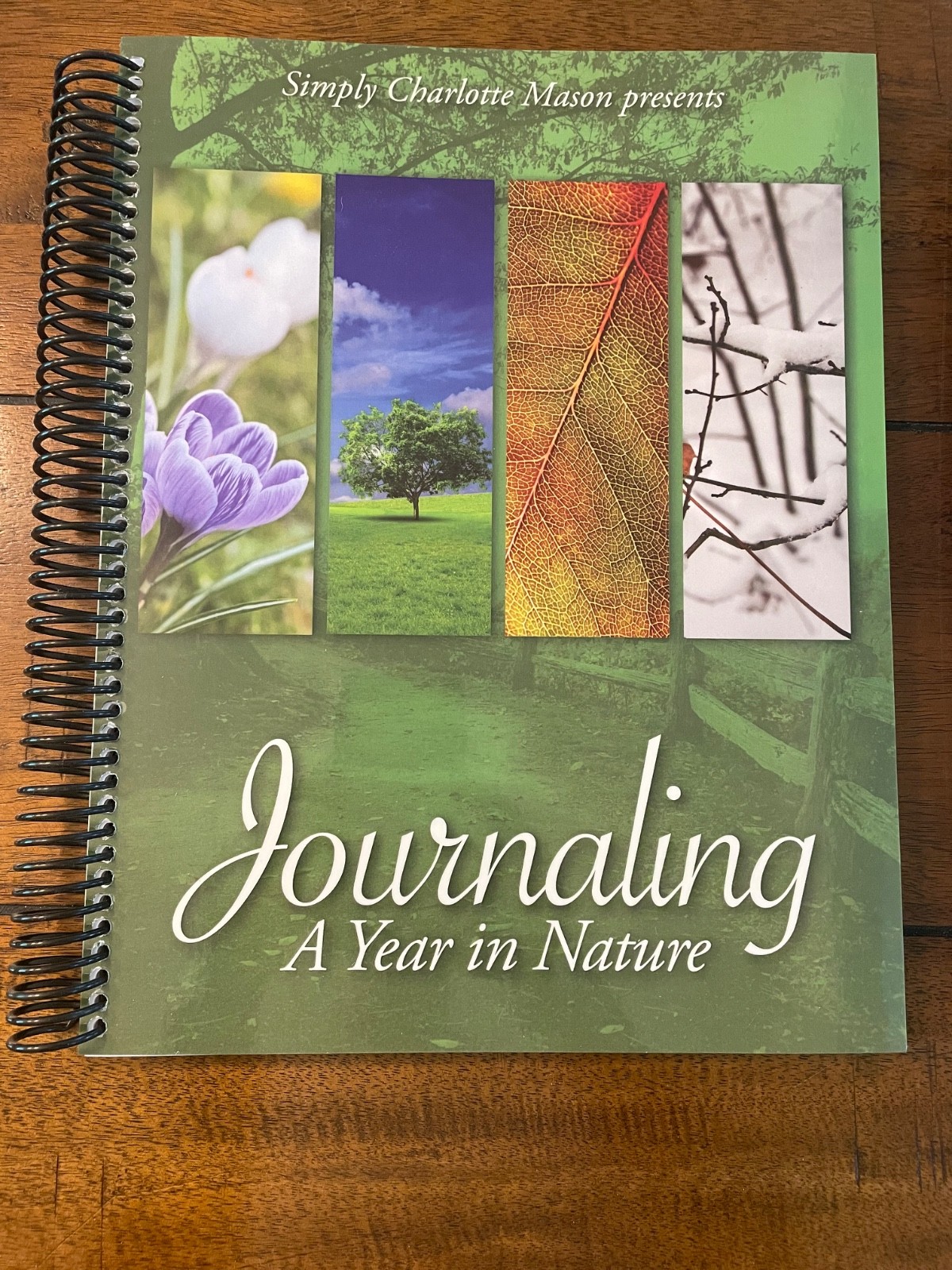 Simply Charlotte Mason Journaling a Year in Nature Spiral Bound Like New