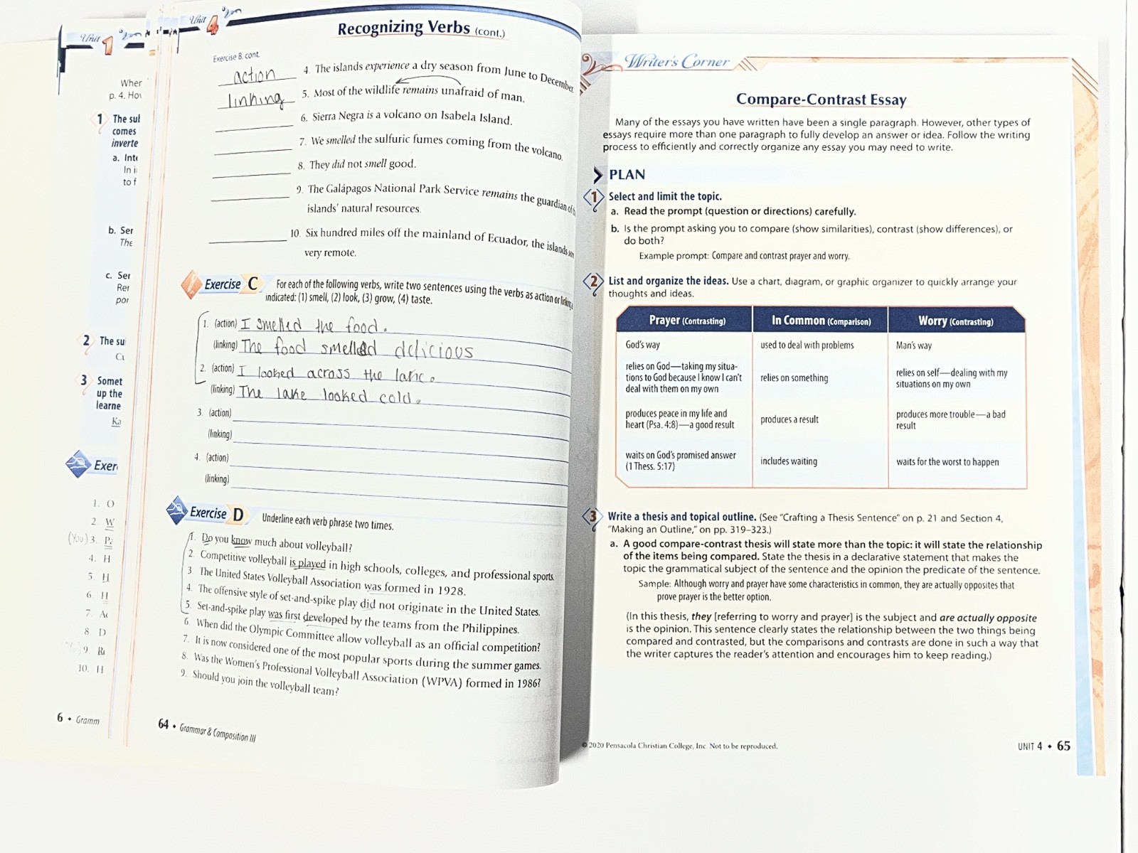 Abeka Grammar III 3 set teacher edition tests key text 6th edition